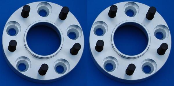 Audi Q7 2005 - 2015 to LR Velar Hubcentric Car PCD Adaptors 2 Pair 20mm