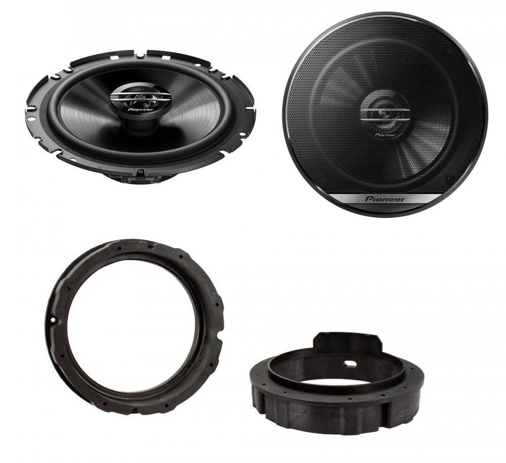 VW Polo 6C 14 on Pioneer 17cm Front Door Speaker Upgrade Kit 300W