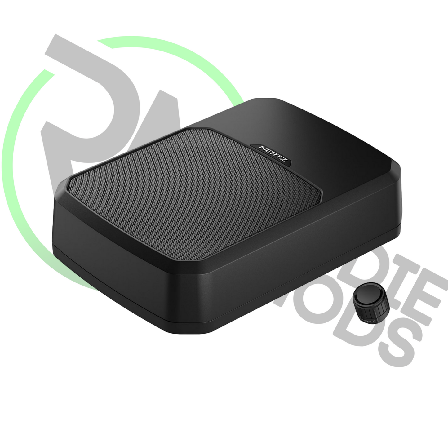 Hertz Dieci DBA 201 F Active Under Seat Subwoofer Super Flat Sub Enclosure 220w