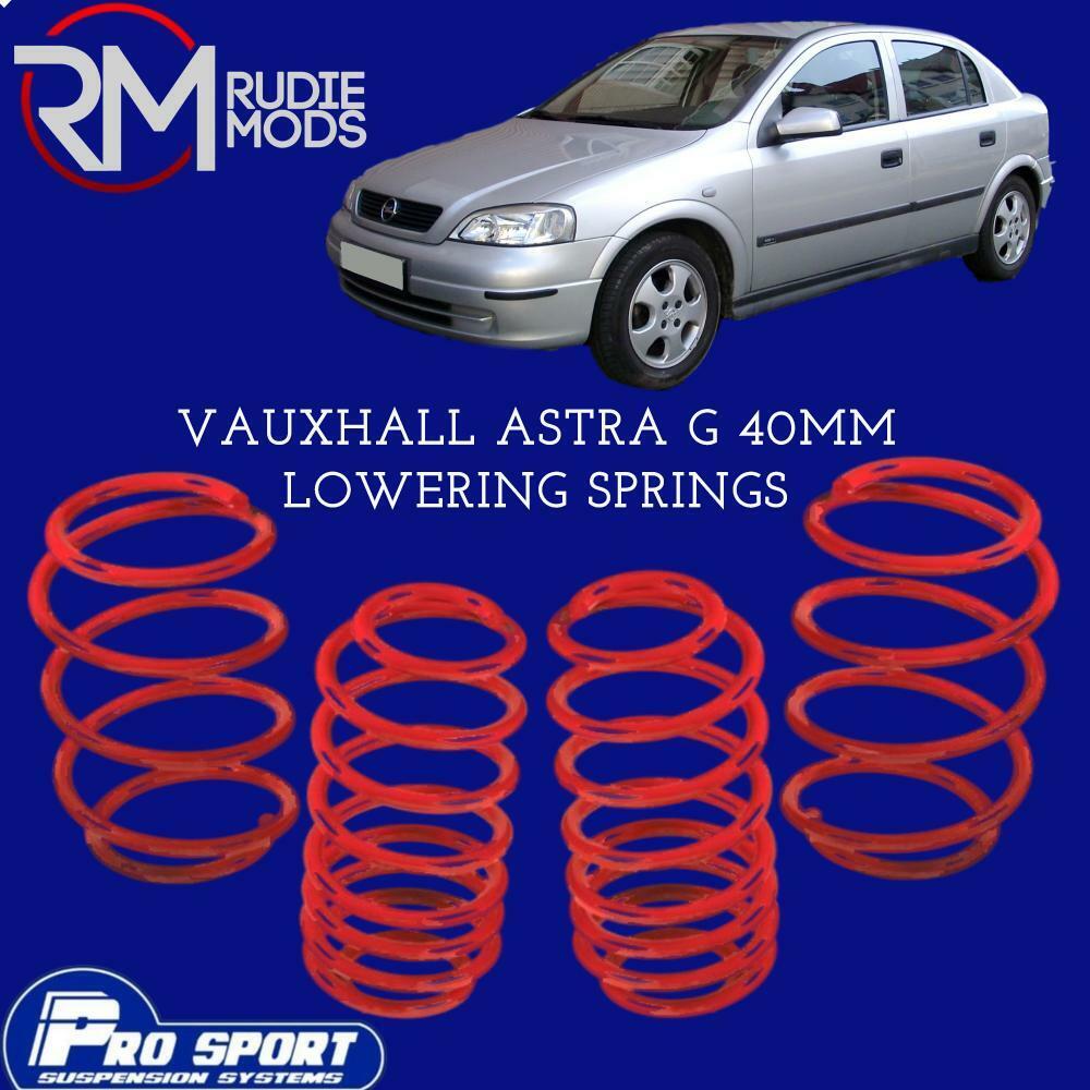 ProSport 40mm Lowering Springs for Vauxhall Astra G / Authorised Dealer 120565