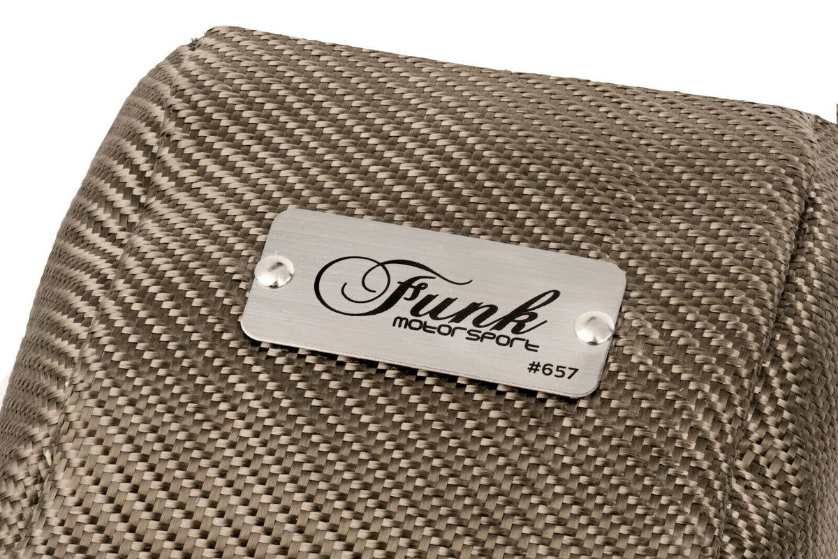 T4 Turbo Blanket- Usually externally wastegated - Titanium Weave Funk Motorsport