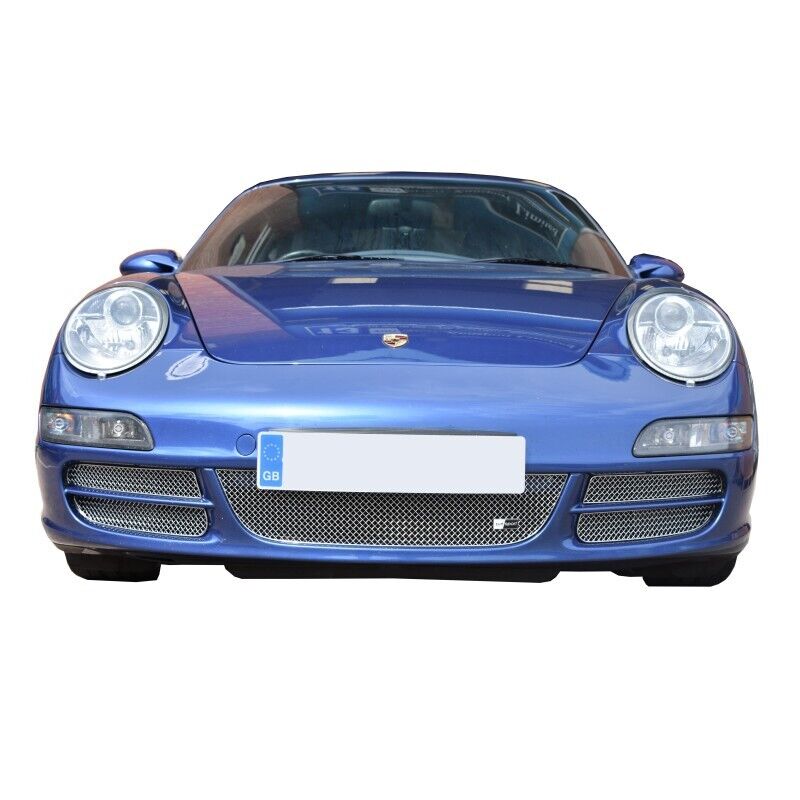 Zunsport Porsche 911 997 2005-2009 Front Stainless Steel Grille Set