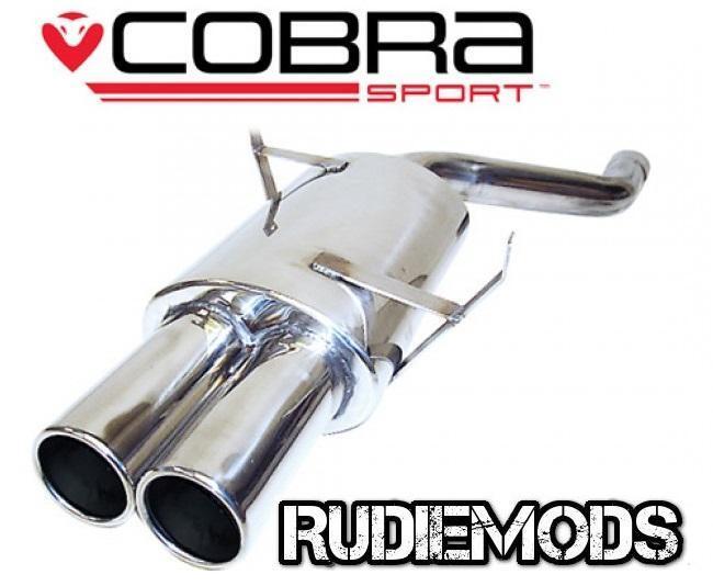 Cobra Sport Stainless Steel Backbox Exhaust System to fit BMW 3 Series E46 328i