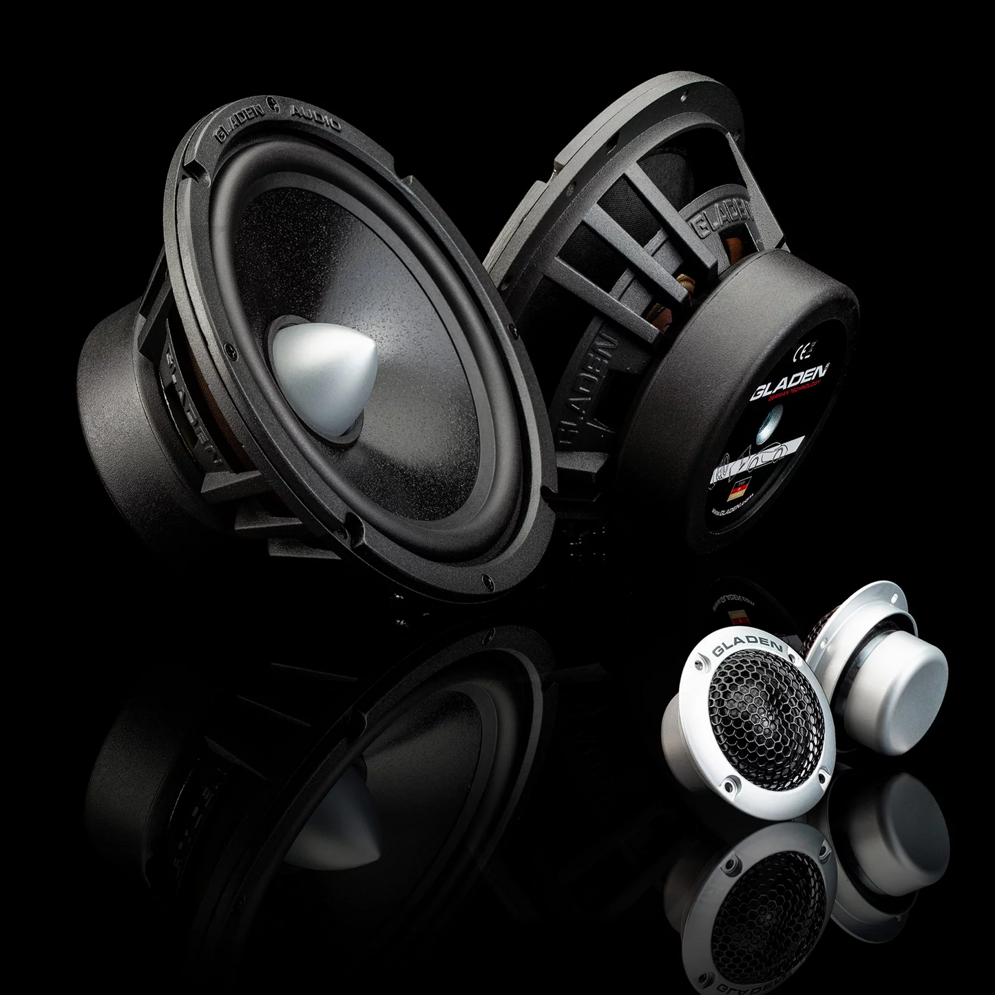 GLADEN ZERO PRO 165.2 PP HIGH END 2-WAY CAR SPEAKER SYSTEM - ACTIVE