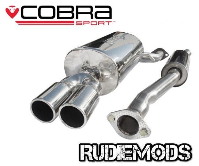 Cobra Sport BMW 3 Series E46 316i 318i Stainless Steel Cat Back Exhaust System