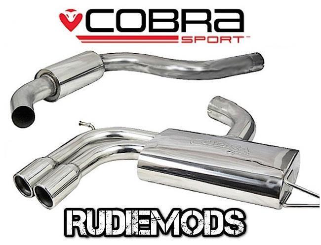 Cobra Sport Audi S3 8P Cat Back Stainless Steel Exhaust System Non Res