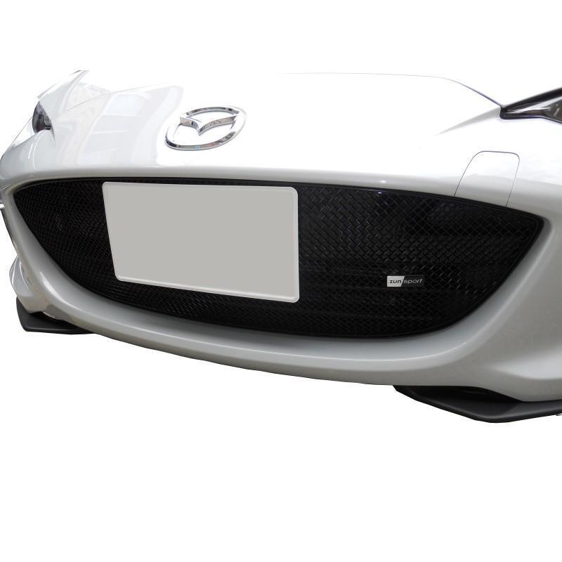 Zunsport Mazda MX-5 MX5 ND 2015 Black Full Lower Stainless Steel Grill