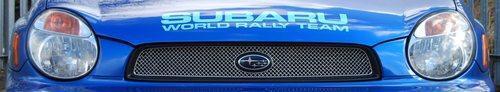 Zunsport Fits Subaru Impreza Bug Eye Stainless Steel Front Upper Grille