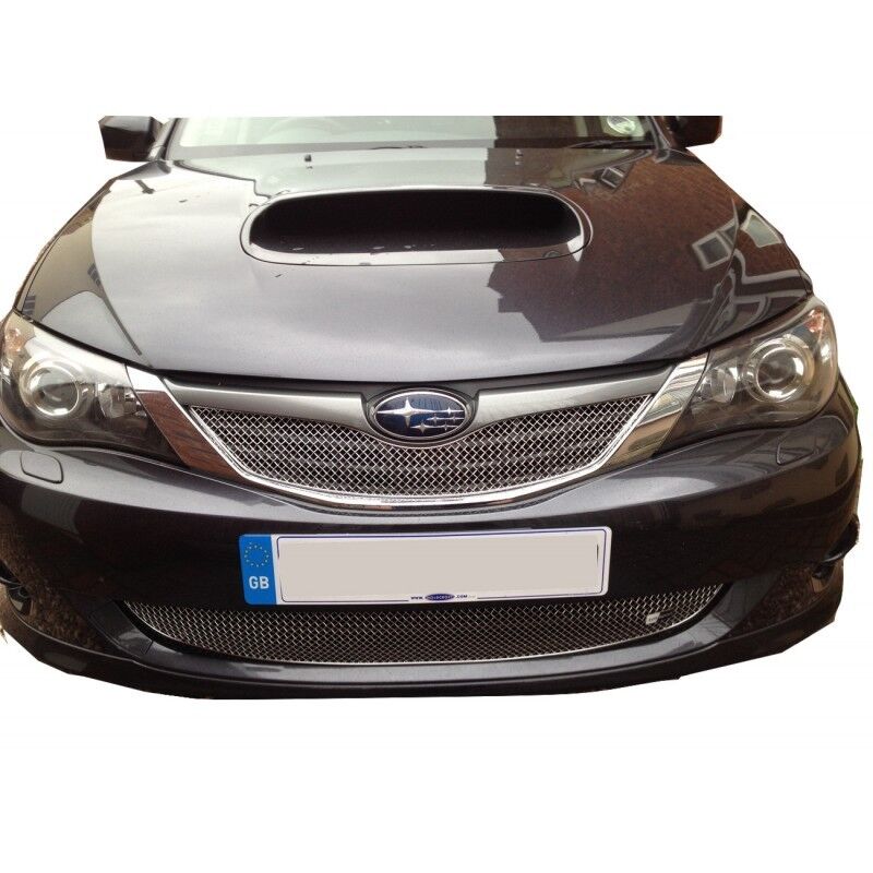 Zunsport Fits Subaru Impreza WRX 2008 Onwards Stainless Steel Front Grille Set