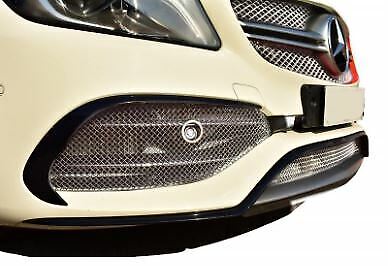 Zunsport MERCEDES AMG A45 FACELIFT (W176) SILVER FRONT OUTER GRILLE 2017 ONWARDS