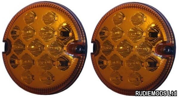 WIPAC LR Defender NAS style LED Indicator Upgrade Light Lamp 1 PAIR