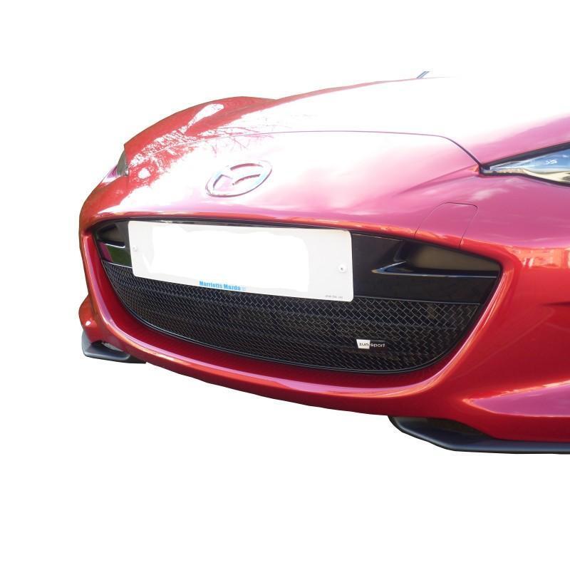 Zunsport Mazda MX-5 MX5 ND 2015 Black Lower Stainless Steel Grill ZMA59615B