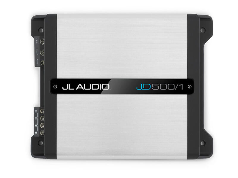 JL Audio JD500/1 | Monoblock Class D Subwoofer Amplifier, 500 W x 1 @ 2 Ω