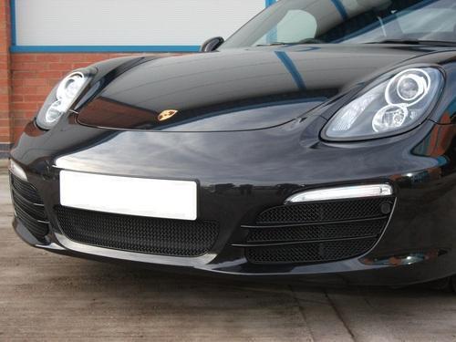 Zunsport Boxster 981 2012 On Front BLACK Grille With Parking Sensor