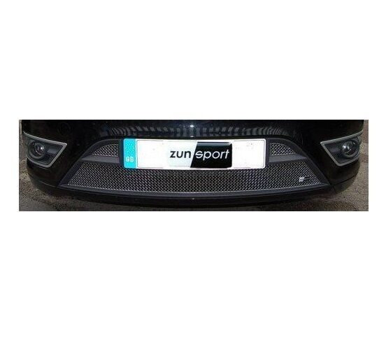 Zunsport Ford Focus ST 05-07 Lower Front Stainless Polished Grille Set