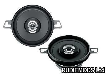Hertz Dieci DCX87.3 8.7cm 3.5" 2 way Coaxial Car Speakers 1 PAIR 30w RMS