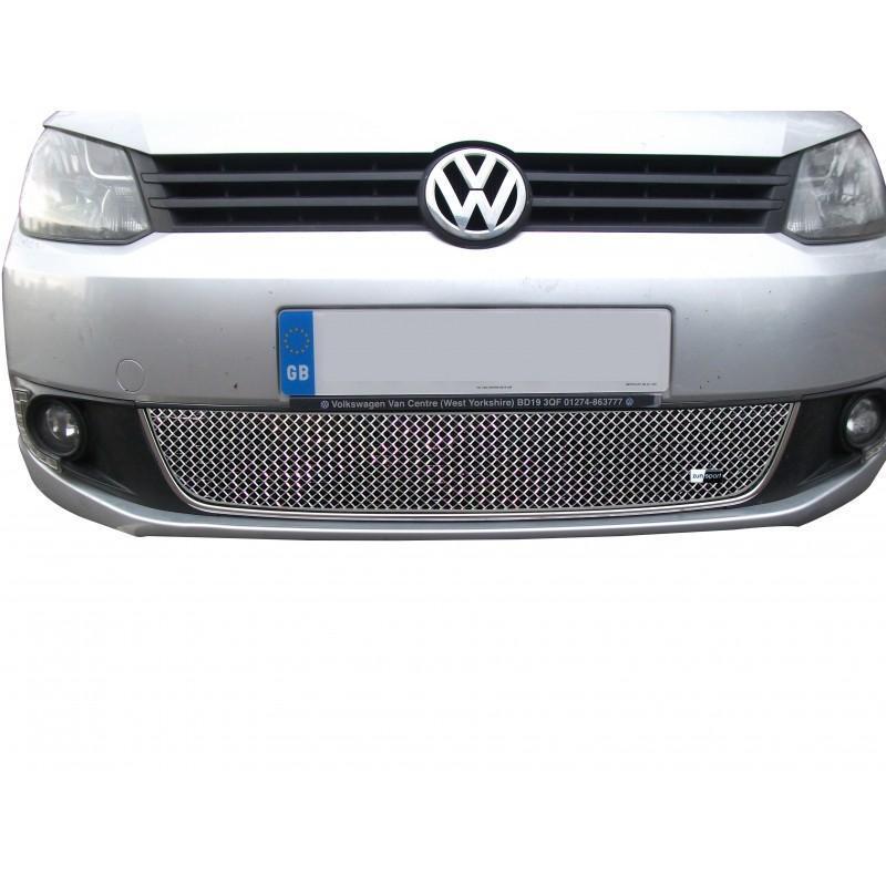 Zunsport VW Caddy 2011 onwards Polished front lower grille ZVW59111 4 bar