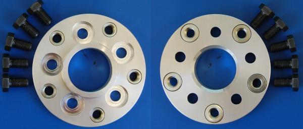 BMW 5x120 to 5x100 VW Audi Seat Skoda 15mm Hubcentric PCD Adaptors 1 Pair