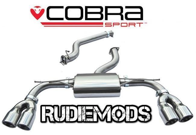 Cobra Sport Audi S3 MK3 Cat Back Stainless Steel Exhaust System Non Resonated