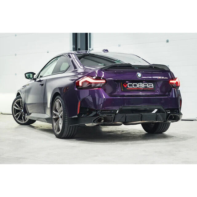 Cobra Sport BMW M240i G42 (21 On Venom Race Back Box Delete Performance Exhaust