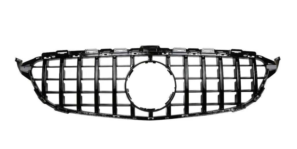 Panamericana / GT Black Grill for Mercedes C-Class W205 2014-2018 (no Cam)