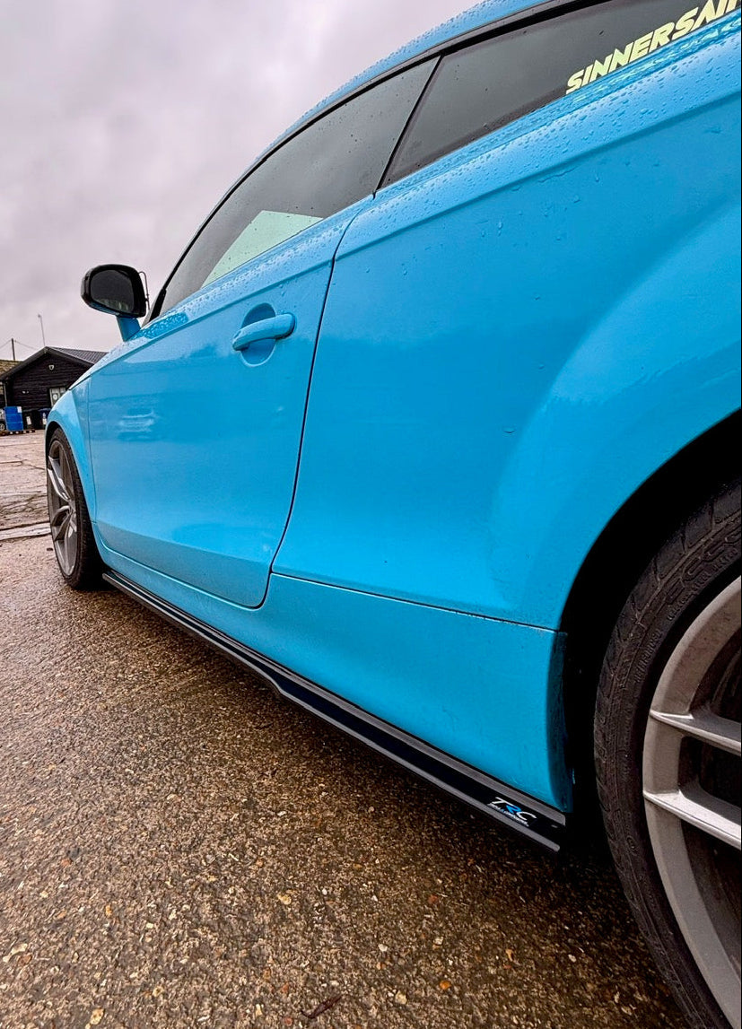 Audi TTS MK2 Pre-Facelift - Side Skirt Splitters