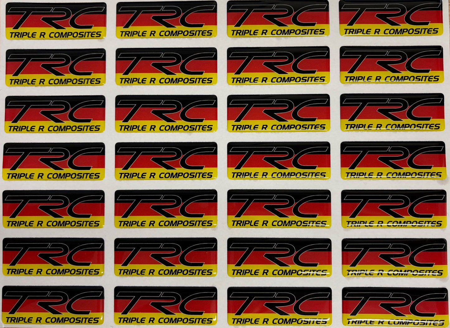 TRC Gel Badge - Deutschland Edition