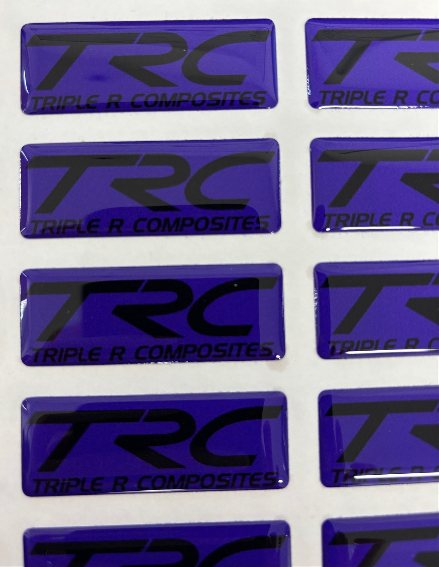 TRC Gel Badge - Purple Edition