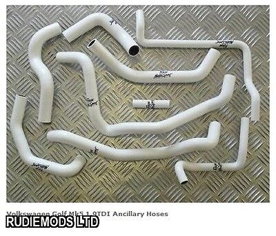 VW Golf Mk5 1.9TDi Ancillary Silicone Hose Kit Roose Motorsport