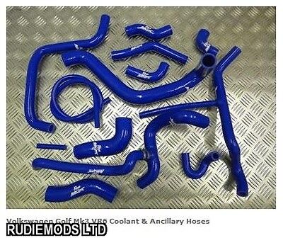 VW Golf Mk3 VR6 UK Manual Coolant & Ancillary Silicone Hose Kit Roose Motorsport