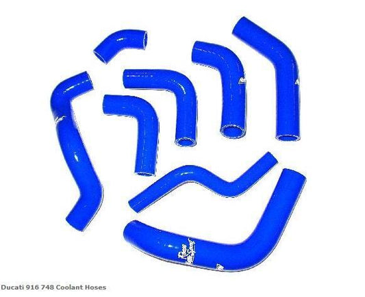 Ducati 748 Coolant Silicone Hose Kit Roose Motorsport 8 hoses