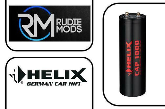 HELIX CAP 1000 1.0 Farad Power Car Powercap Hifi