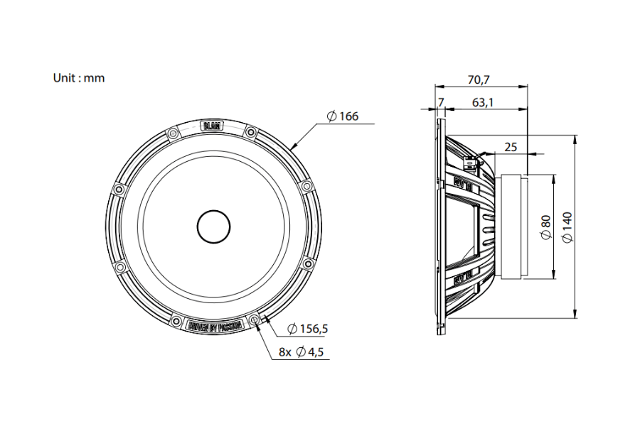 Ford EcoSport BLAM RELAX 165ES Front Door Component Speaker Upgrade