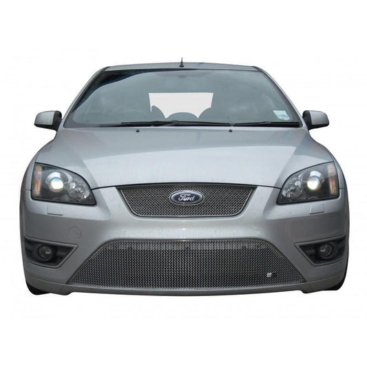 Zunsport Ford Focus ST 2005-2007 Front Stainless Steel Grille Upper & Full Lower