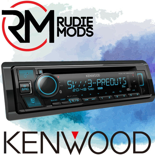 Kenwood KDC-BT950DAB CD/USB Receiver with Bluetooth & DAB