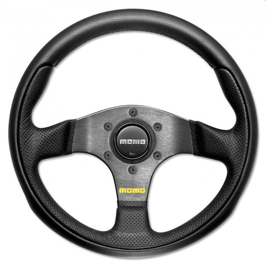Momo Steering Wheel Team 280mm Black Leather ideal for kit cars