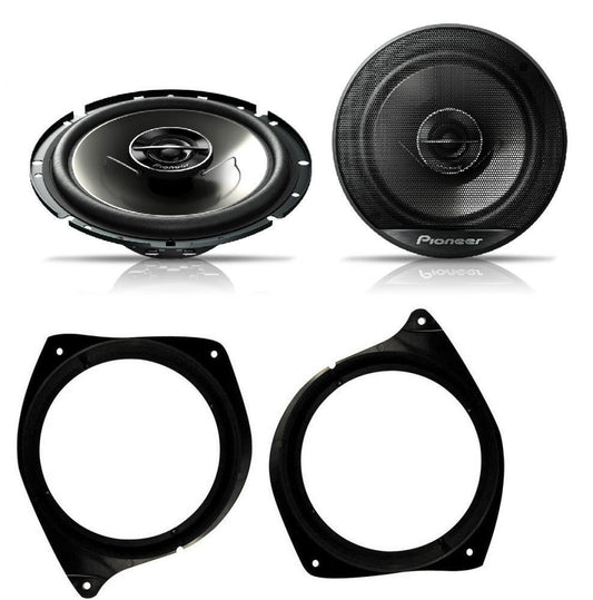 Seat Cordoba 2002-2009 Pioneer 17cm Front Door Speaker Upgrade Kit 240W