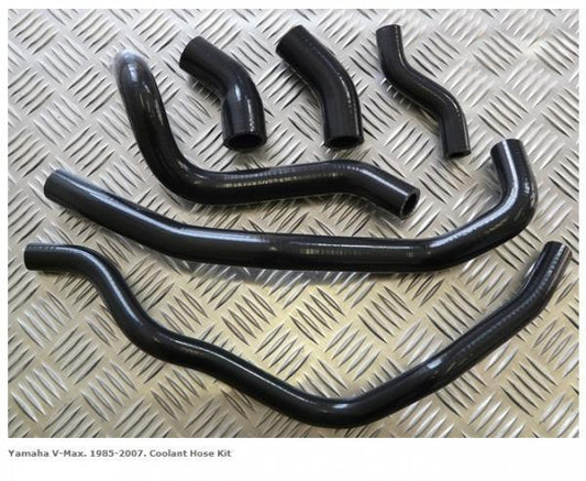 Yamaha V-Max 1985-2007 Coolant Silicone Hose Kit Roose Motorsport 6 hoses