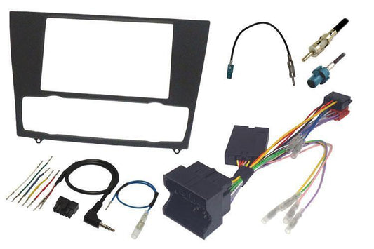 InCarTec FK-746/1 BMW 3 Series E90 E91 E92 E93 Double Din Stereo Fitting Kit
