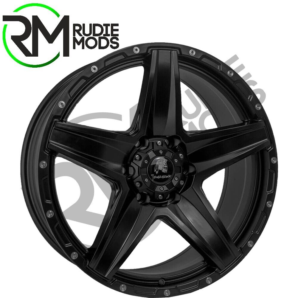 TOMAHAWK - CHINOOK 20" Alloy Wheel Set for Nissan Navara