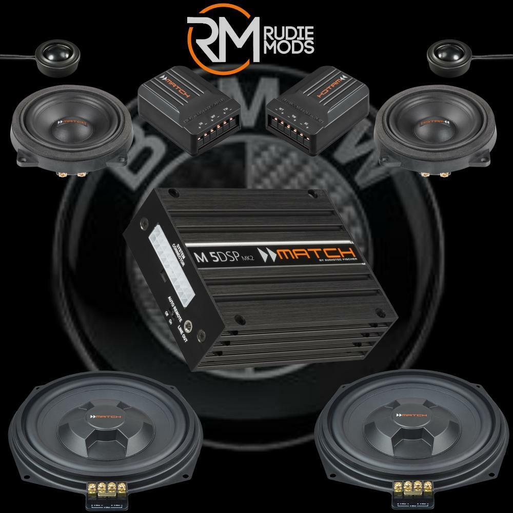 Rudiemods MATCH Stage 1 Speaker Upgrade System For BMW 5-Series G30 2017 Onwards