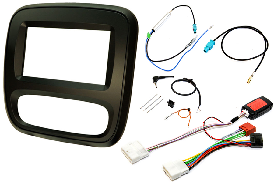 Vauxhall Vivaro (2014 ) Double DIN Stereo Upgrade Fitting Kit (STANDARD RADIO)