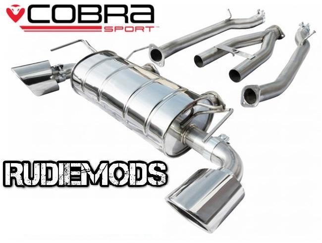 Cobra Sport fits 370z Stainless Steel Centre & Rear Exhaust System Resonated