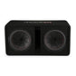 Kicker KA48DCWR122 COMPR DUAL 12" VENTED LOADED ENCLOSURE - 2 OHM
