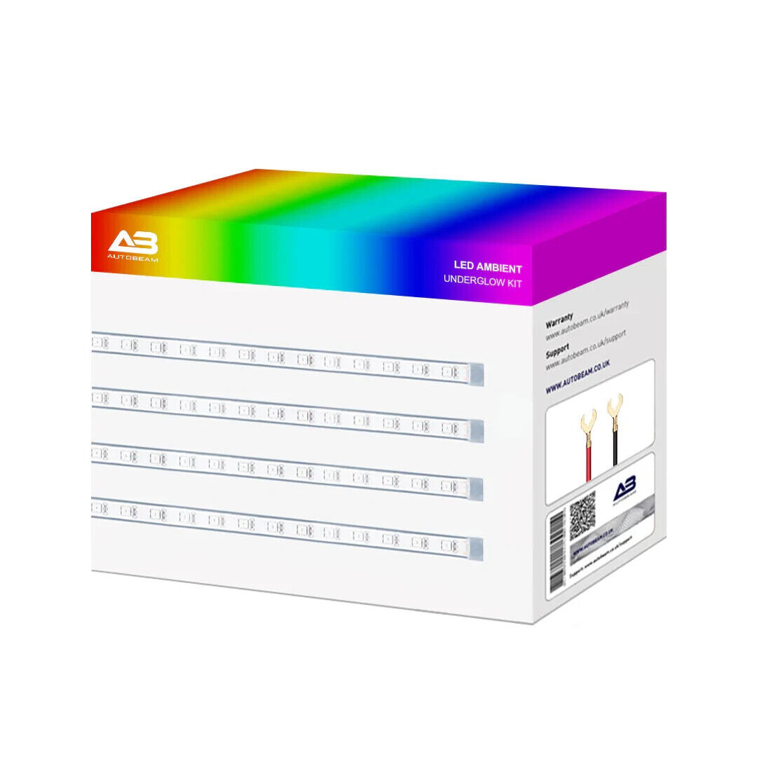 LED Ambient Car Underglow Kit by Autobeam - Standard Size