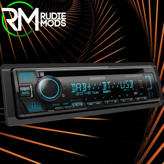Kenwood KDC-BT560DAB CD/USB Receiver with DAB+ Bluetooth & Alexa