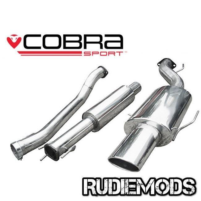 Cobra Sport Vauxhall  Cat Back System 3" bore Resonated