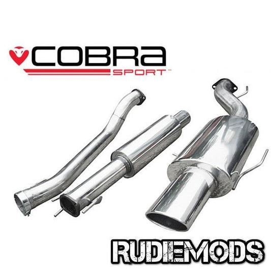 Cobra Sport Vauxhall  Cat Back System 3" bore Resonated