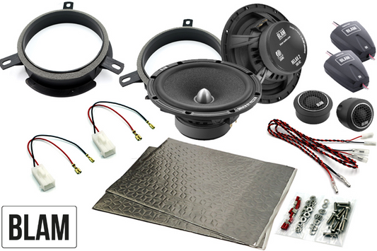 Volvo V40 (2013 - 2019) 165mm (6.5 Inch) BLAM speaker upgrade fitting kit