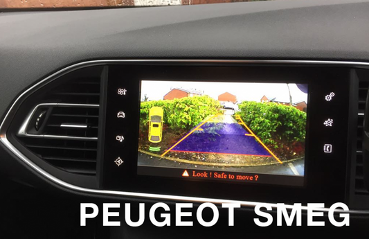 Reverse Camera Integration Kit to fit Peugeot with the SMEG system fitted